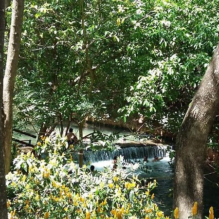 Aguas Da Serra Com Acesso Ao Rio E Vista Pra Serra Rio Quente Bagian luar foto